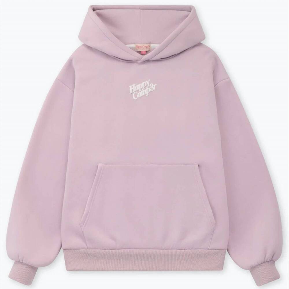 NEW THE HAPPY CAMP3R women's puff core hoodie in lavender